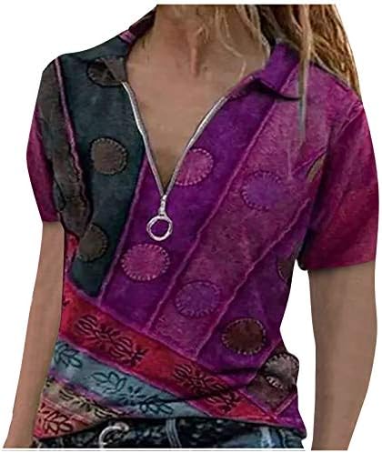 Camisas pólo exóticas femininas de Uikmnh