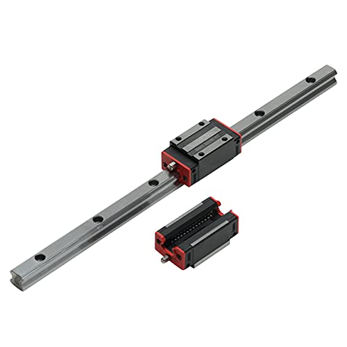 MSSOOMM Square Linear Motion Guideway Rail HSR35-104,33 polegada / 2650mm +2pcs Cr Bloco deslizante de carruagem de rolamento