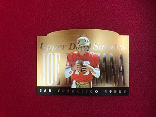 Sports Memorabilia 1995, Joe Montana Limited Edition 3 x 5 Cartão - Cartões de futebol não assinados