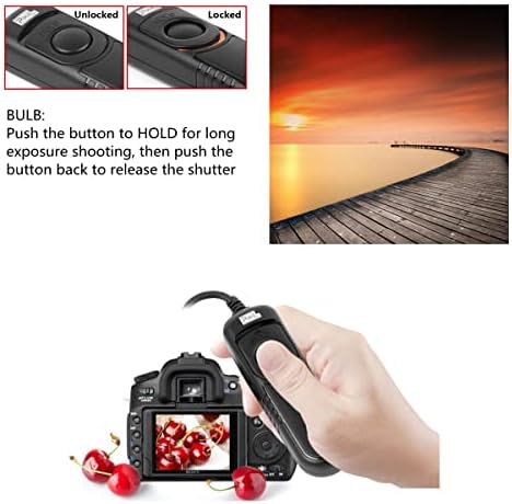 Pixel Camera Shutter Remote Control RC-201 S2 Remote Release Commander Compatible with Sony a1, a9, a7, a7R, a7S, a6600, a6500,