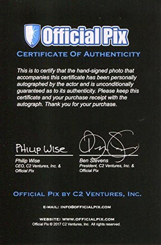 Colin Ferguson assinou / autografou uma cidade chamada Eureka Photograph 8x10 Glossy, pois a foto de Jack Carter inclui o certificado