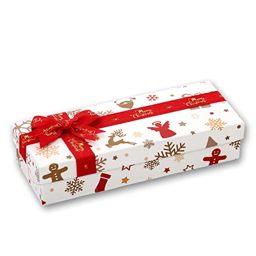Ahad Christmas Box Box Sabão artesanal com zero sabonete químico e orgânico com óleos essenciais | Sabão orgânico para brilho de rosto | Sabão de barra orgânica com caixa de presente