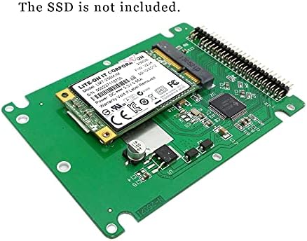 NFHK MSATA Mini PCI-E SATA SSD a 2,5 polegadas IDE 44pin Notebook Laptop Case de disco rígido Gabinete branco