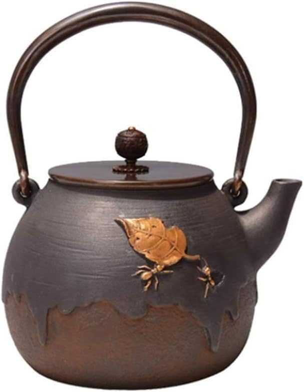 FEHUN Kettle Iron TEAPOT ALENTE TEAPOT DE FERRO NOTATADO NO