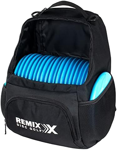Remix Disc Golf Golf Backpack Backpack Disc Golf Bag - Black