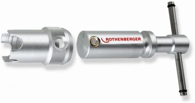 Rothenberger Ro-Quick Chave w. Adaptador 70439, prata, 19,5cm x 12,5cm x 4,5 cm