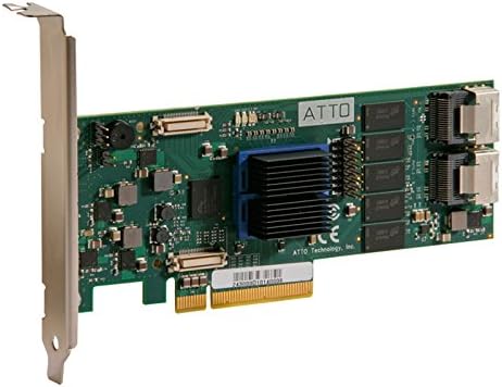 Atto esas-h608-000 ExpressSas H608 8 portas interno 6GB/S SAS/SATA PCIE 2.0 RAID Adaptador