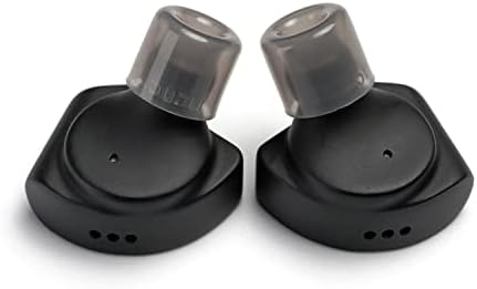 Hifigo Dunu S & S Silicone Earspips F ou Bocadas de 4,0 mm-6mm, Dicas de orelha Substituição para fones de ouvido sem fio, fones