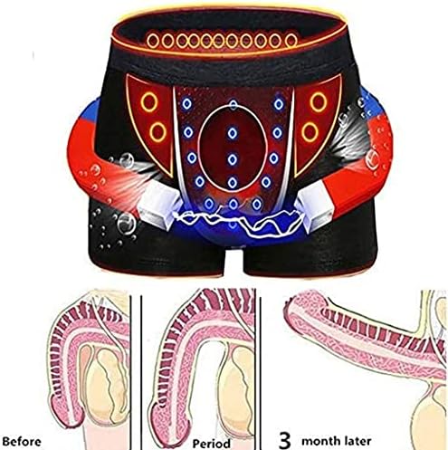 3/4/5 PCS Men Men Lowlement Underless, terapia magnética para cuidados de saúde proteger os resumos de boxeador de próstata