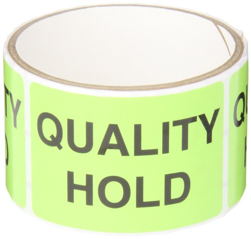 Etiqueta Hold Quality Hold - 500 por pacote