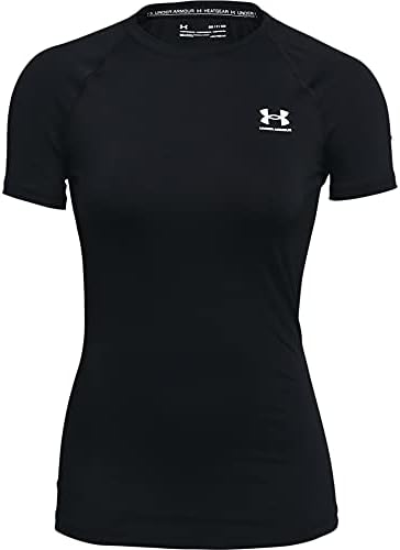 Under Armour Feminino de compressão térmica feminina Camiseta de manga curta