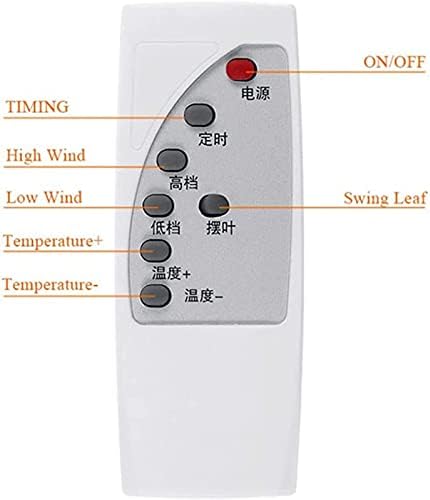 Aquecedor de Convector de Controle Remoto de Controle Remoto de Naosina-Ni, aquecedor de ventilador PTC em cerâmica em