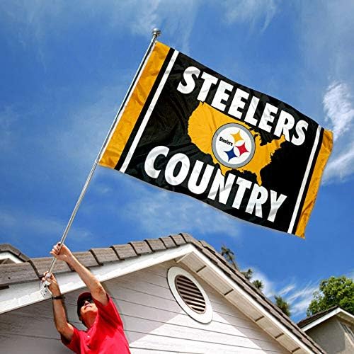 Pittsburgh Steelers Country Nation Flag