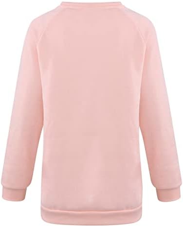 Akollsppnsy Sweatshirts for Women Namorados do Dia dos Namorados Bloups No Hood Maternidade Motornidade Swesters de Pullover