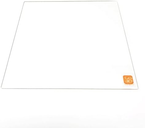 Impressão GO-3D 160mm x 160mm Borossilicate Placa de vidro/cama com borda polida plana para a impressora Snapmaker A150 3D