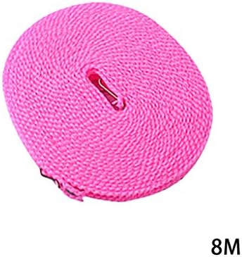 Uqiangy nylon pendurado corda de corda de seca de corda para cabos de roupas de água de plástico Organizadores de armários de