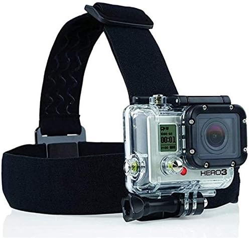 Navitech 8 em 1 Ação Câmera de acesso Kit Combo com estojo azul - Compatível com a câmera de ação Dragon Touch 4K EIS