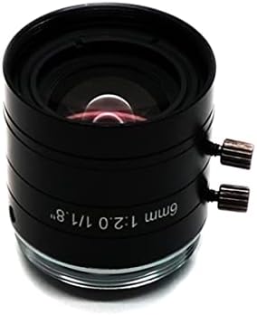 Kit de acessórios para microscópio para adultos 5mp 1/1,8 F2.0 Abertura c-montagem c 6 mm de distância focal lente de câmera de