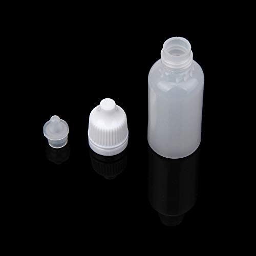 15ml 25pcs vazios líquidos com garrafas de olho de plástico espremetável Outros garrafas de viagem de 3 onças Conjunto
