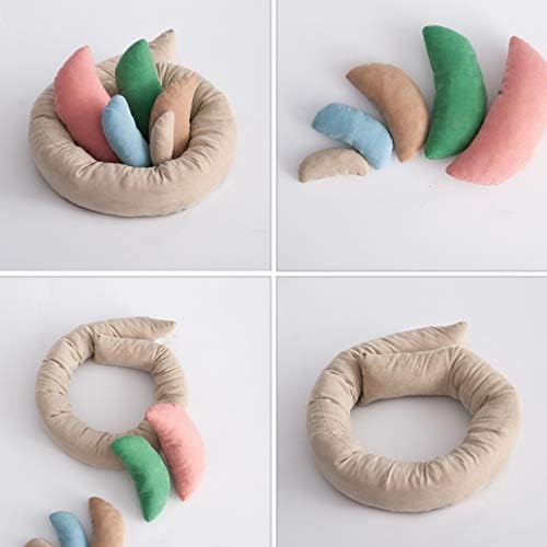 Almofun travesseiros de bebê Photografia Baby Pillow 6pcs Fotografia recém-nascida Prop Posing Beans Bag Photo Posing Photop