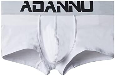 Mens boxers calcinhas sólidas cuecas shorts calcinha de calcinha masculina boxers de moda masculino