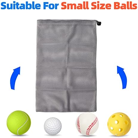 Mesh Sports Sport Ball Bag para crianças e adultos. Mesh Sports Equipment Bag para bolas esportivas, praia, viagens, academia, natação,