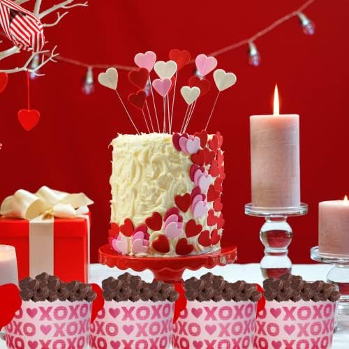 KS Valentines Plástico Tubs com tampas de vieiras Recipiente de alimentos redondos para biscoitos Candies Cabras Jar