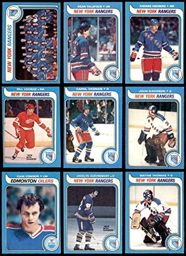 1979-80 O-PEE-Chee New York Rangers Set Definir New York Rangers-Hockey Ex+ Rangers-Hockey