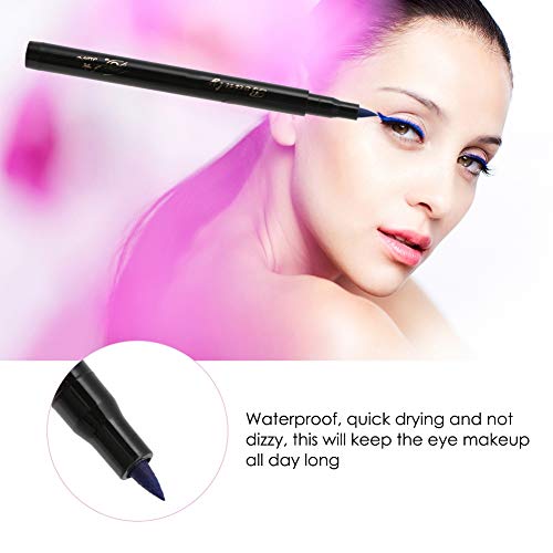 Caneta de delineador líquido, longa duração do delineador aquático a lápis Ferramenta de maquiagem cosmética maquiagem olho de
