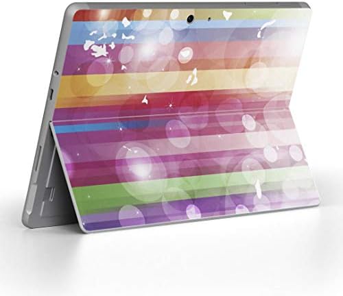 capa de decalque igsticker para o Microsoft Surface Go/Go 2 Ultra Thin Protective Body Skins 002139 Glitter colorido