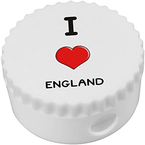 Azeeda 'I Love England' Compact Pencil Sharpiner