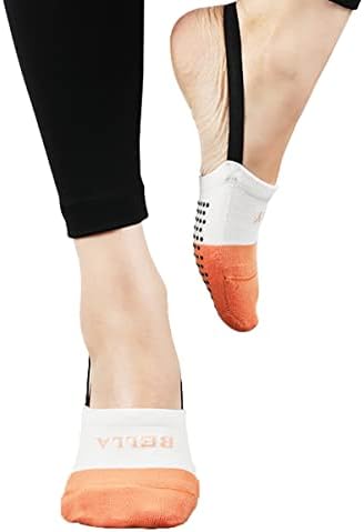 Daisy e Bella Slingback reproduzem meias de ioga 3,0, pilates, fitness e desgaste atlético, calçados respiráveis ​​sem deslizamento
