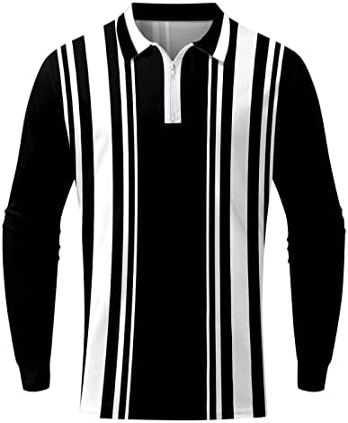 Camisa pólo de manga curta masculina estampada zip up slim fit shirts tops moda moda projetada clássica camisetas