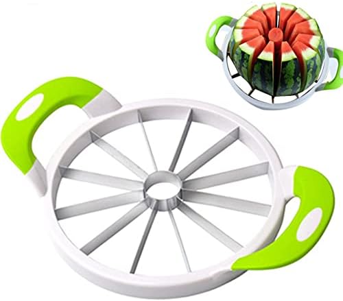 Cuttador de gabinete de melancia grande conforto Silicone Handle Slicer Watermelon Slicer Creative Melon Cutter Cutting Tools