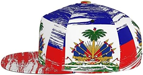 Rosihode fofo Haiti Flag Baseball Hat Haitian Baseball Cap ajustável Haitian Trucker Hat for Men Mulheres