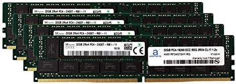 Atualização de memória do servidor Adamanta 128GB Compatível para HP Apollo 4200 Gen 9 DDR4 2400MHz PC4-19200 ECC Chip registrado