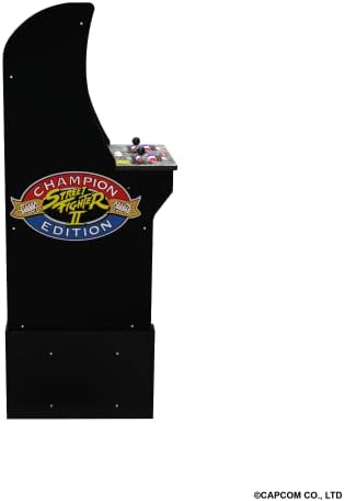 Arcade1up Street Fighter 2-Classic 3-em-1 Arcade Home Arcade com riser licenciado