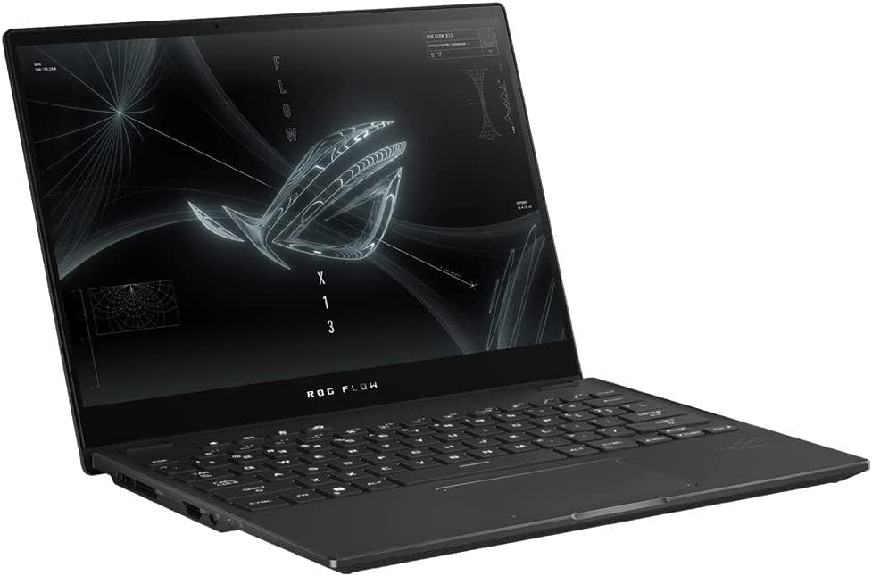ASUS 2022 ROG FLUXO X13 Laptop para jogos, tela sensível ao toque de 13,4 polegadas de 120Hz, AMD Ryzen 9 6900hs,