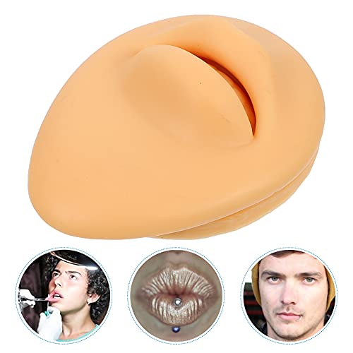 Doitool de silicone macio, modelo de boca flexível de silicone