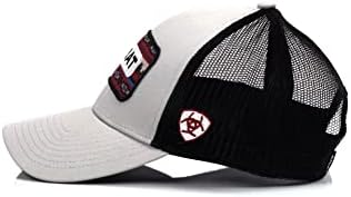 Ariat Men's Grey Snapback Southwest Logo Patch Cap