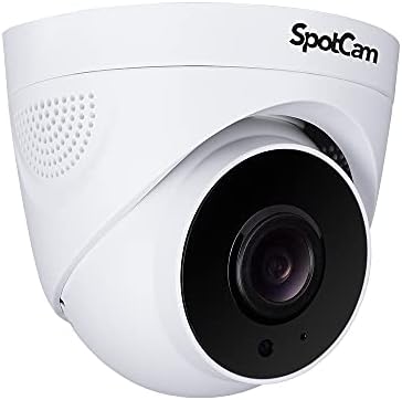 SpotCam PT1 2.5K Cloud Spotlight WiFi+Poe Business Pan/Tilt IP Camera, interno/externo, áudio bidirecional, visão noturna,