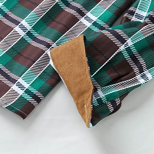 XXBR camisetas xadrez para homens, botão de jaqueta verificada na mola do outono para baixo camisa casual de negócios solta com bolso