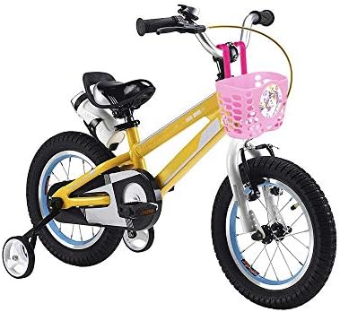 Mini-Factory Bike Basking for Girls, Rosa Princess Crown/Butterflies/Adorável Unicórnio/Mermaid Bicicleta Cesta