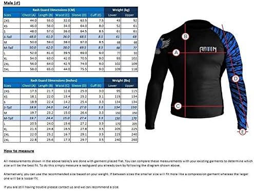 Raven Fightwear Nordic 2.0 Rash Guard Men's Compression Base Tight BAS