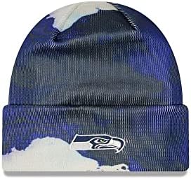 Nova era NFL 2022 Tinta lateral de tinta algemada chapéu de malha