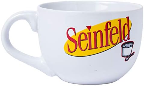 Buffalo Silver Seinfeld Sem sopa para sua caneca de sopa de cerâmica, 24 onças
