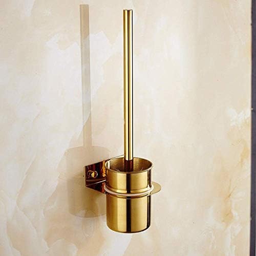 Escovas de vaso sanitário dalovy, parede de parede 304 aço inoxidável escova de vaso sanitário espelhador de arremesso de