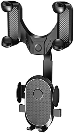 Portador de telefone Walnuta para carros de 360 ​​graus de rotação ferramentas de acionamento no espelho retrovisor Setor de telefone de carro com clipe para caminhão de carro