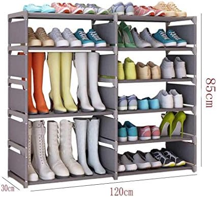 WSZJJ Sapato simples Rack de sapatos de calçada, armário de armazenamento de tecidos de tecido Armário de sapato multifuncional