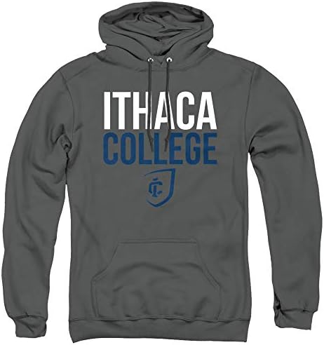 ITHACA College Official empilhado unissex adulto capuz